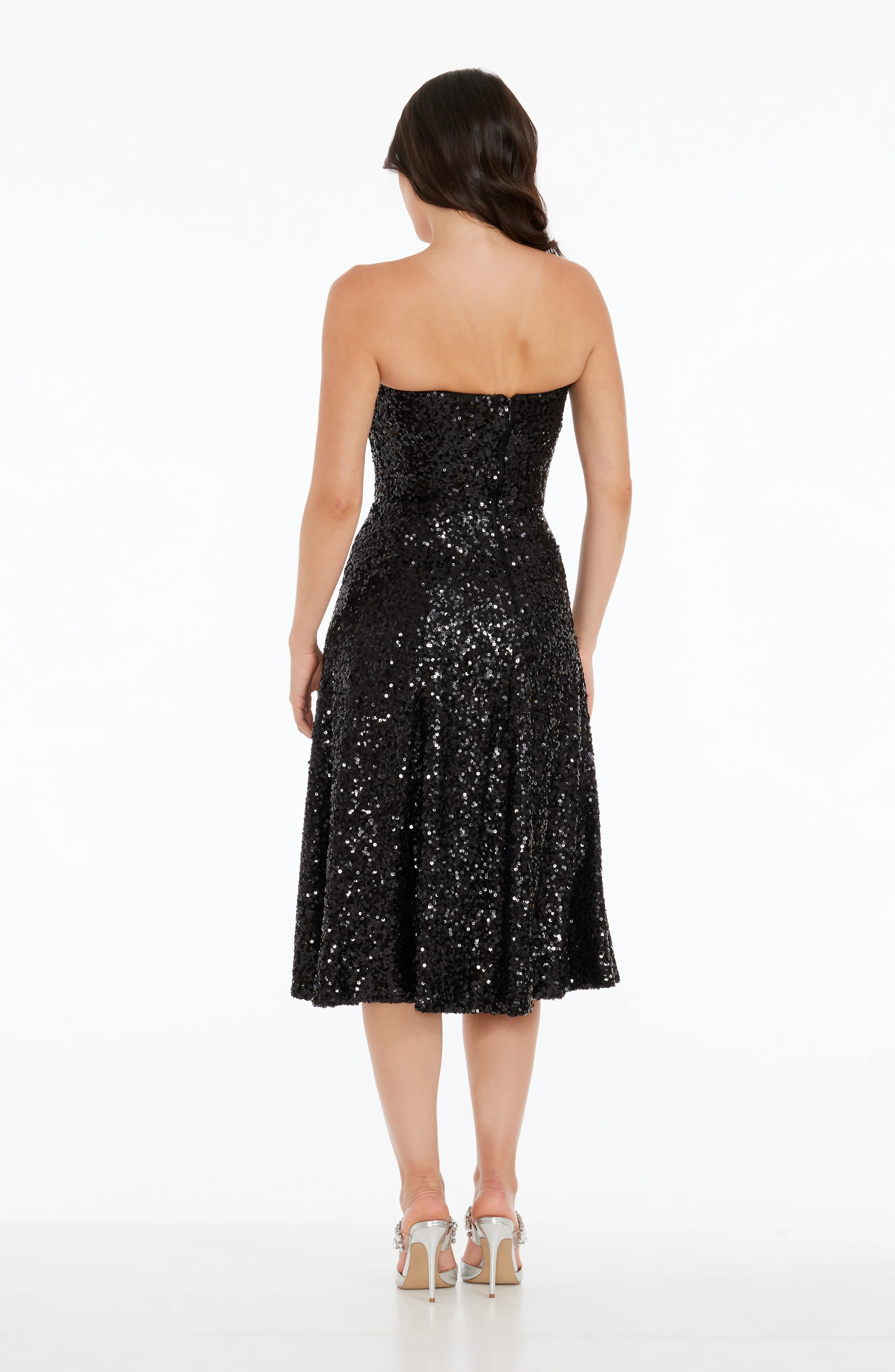 Ruby Sequin Dress - Image 4