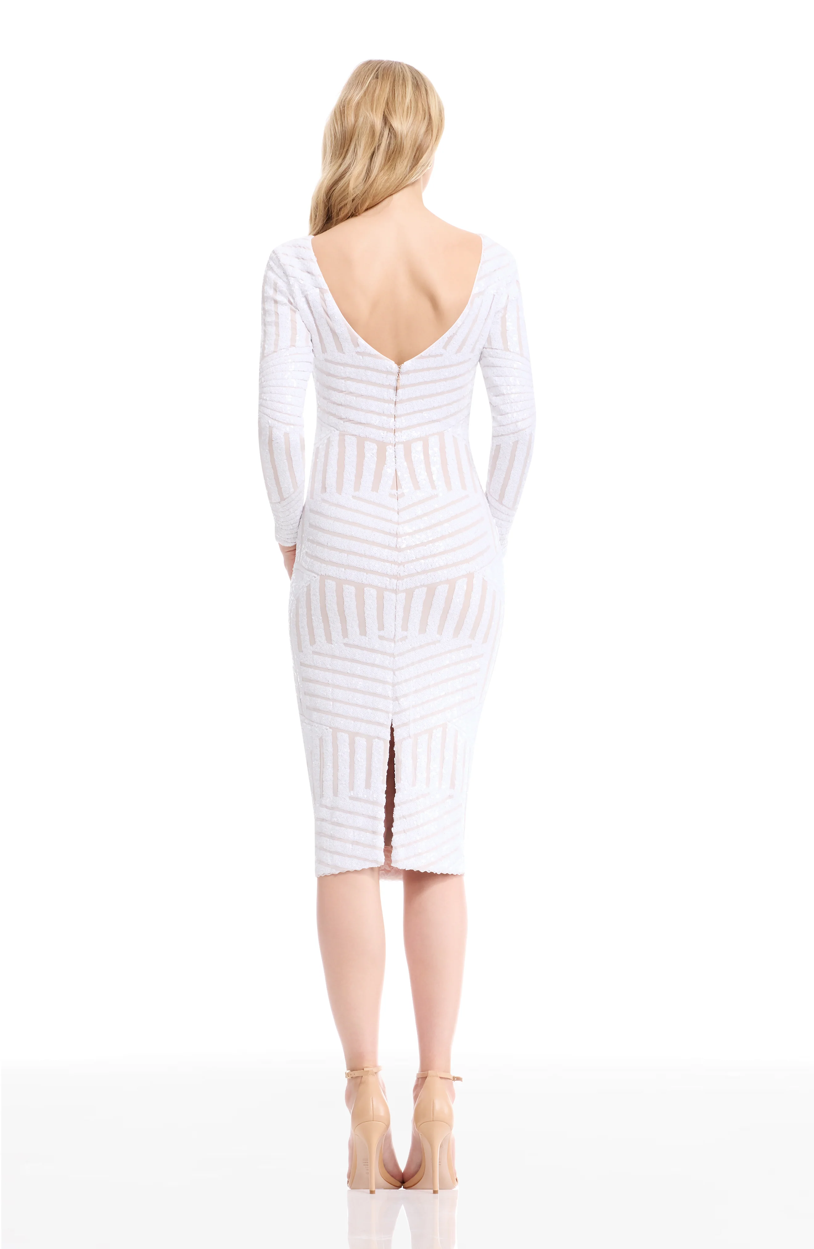 Emery Sequin Placement Dress - Image 4